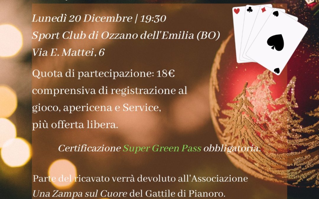 Torneo di burraco natalizio